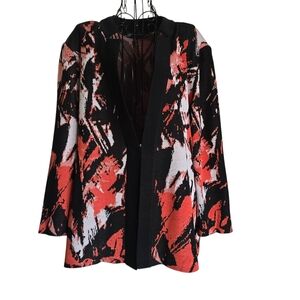 MING WANG Heritage Fit Cardigan Sweater, Size L